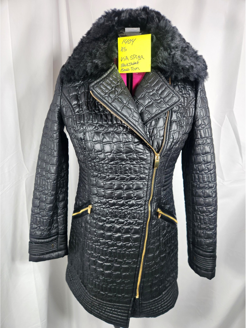 Womans Via Spiga Black Formal Jacket Xs